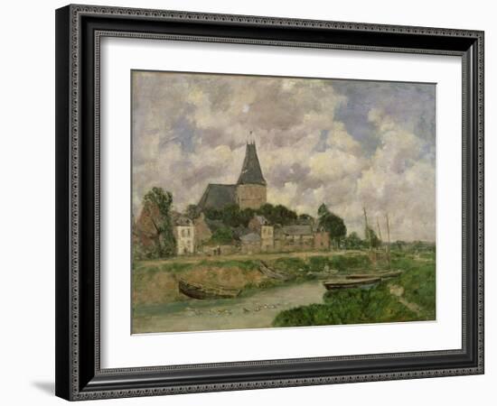 Quittebeuf, 1893-Eugène Boudin-Framed Giclee Print