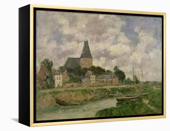 Quittebeuf, 1893-Eugène Boudin-Framed Premier Image Canvas