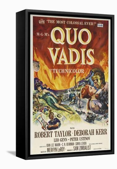 Quo Vadis, 1951, Directed by Mervyn Leroy-null-Framed Premier Image Canvas