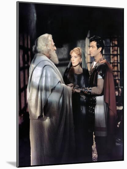 Quo Vadis ? by Mervyn Le Roy with Finlay Currie, Deborah Kerr and Robert Taylor, 1951 (photo)-null-Mounted Photo