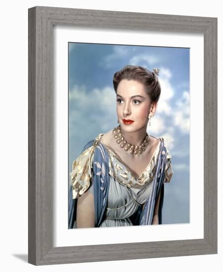 QUO VADIS ? by MERVYNLeROY with Deborah Kerr, 1951 (photo)-null-Framed Photo