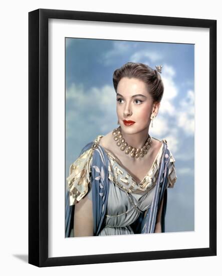 QUO VADIS ? by MERVYNLeROY with Deborah Kerr, 1951 (photo)-null-Framed Photo