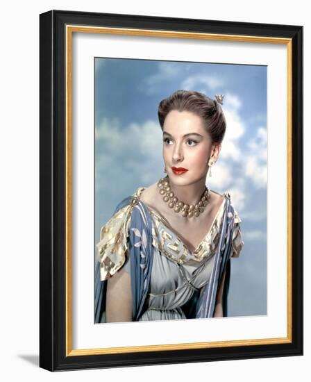 QUO VADIS ? by MERVYNLeROY with Deborah Kerr, 1951 (photo)-null-Framed Photo