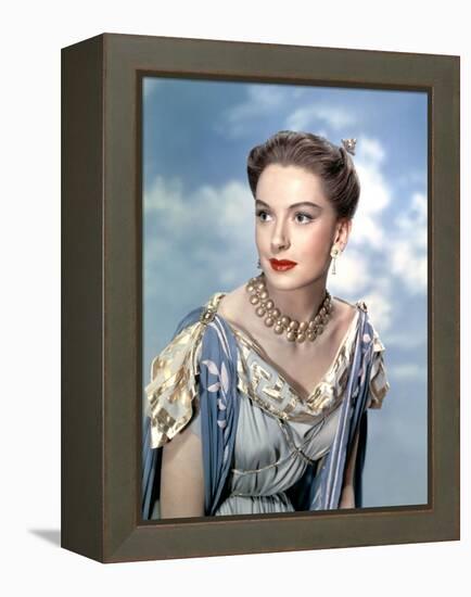 QUO VADIS ? by MERVYNLeROY with Deborah Kerr, 1951 (photo)-null-Framed Stretched Canvas