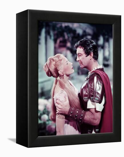 Quo Vadis, Deborah Kerr, Robert Taylor, 1951-null-Framed Stretched Canvas