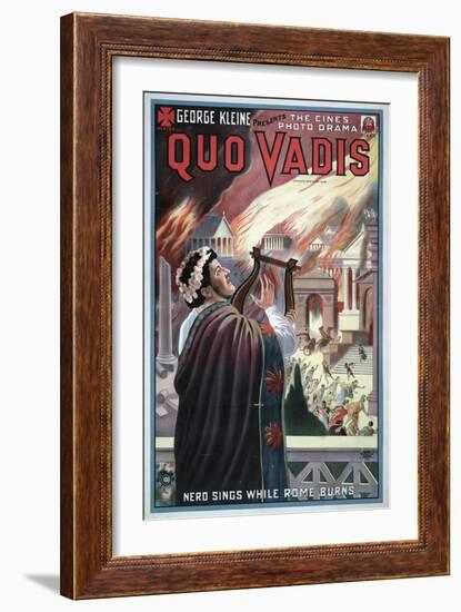 Quo Vadis Movie Poster-null-Framed Giclee Print