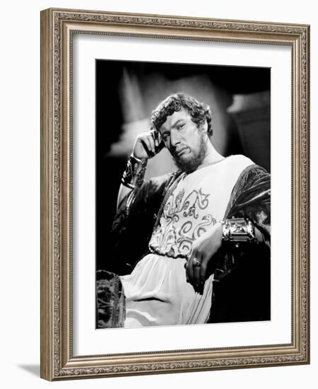 Quo Vadis, Peter Ustinov, 1951-null-Framed Photo