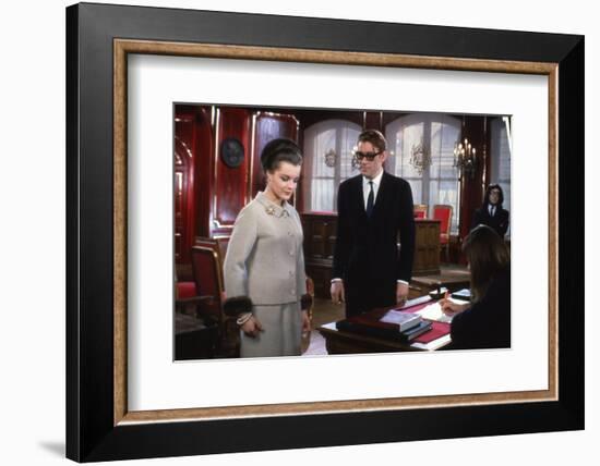 Quoi by neuf Pussycat WHAT'S NEW PUSSYCAT ?de CliveDonner with Romy Schneider and Peter O'Toole, 19-null-Framed Photo