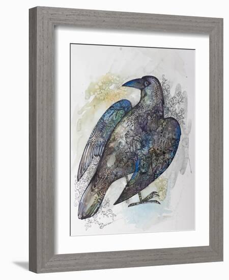 Quoth the Raven-Oxana Zaika-Framed Giclee Print