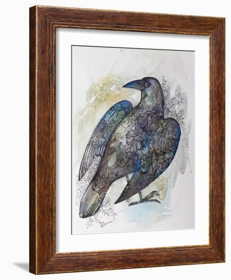 Quoth the Raven-Oxana Zaika-Framed Giclee Print