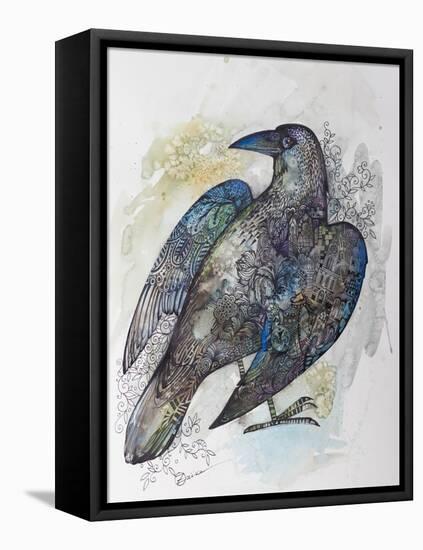 Quoth the Raven-Oxana Zaika-Framed Premier Image Canvas