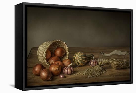 Quotidian-Margareth Perfoncio-Framed Premier Image Canvas