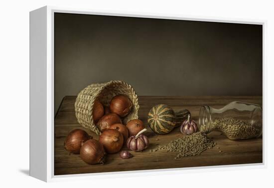 Quotidian-Margareth Perfoncio-Framed Premier Image Canvas