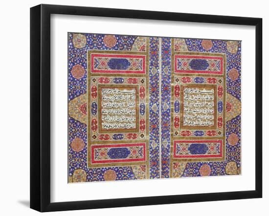 Quran Qajar, AD 1812-1813 Manuscript-null-Framed Giclee Print