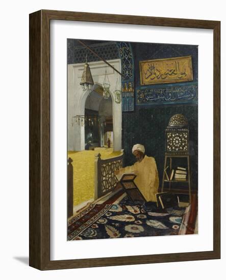 Quran Reciting-Osman Hamdi Bey-Framed Premium Giclee Print