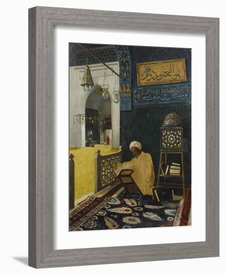 Quran Reciting-Osman Hamdi Bey-Framed Giclee Print