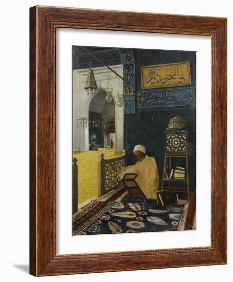 Quran Reciting-Osman Hamdi Bey-Framed Giclee Print