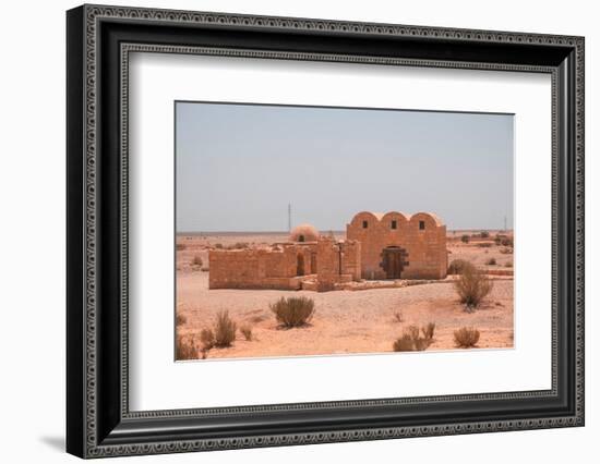 Qusayr Amra desert castle,  Jordan, Middle East-Francesco Fanti-Framed Photographic Print