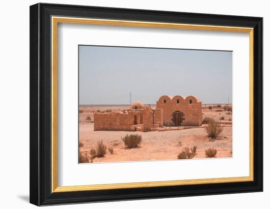 Qusayr Amra desert castle,  Jordan, Middle East-Francesco Fanti-Framed Photographic Print