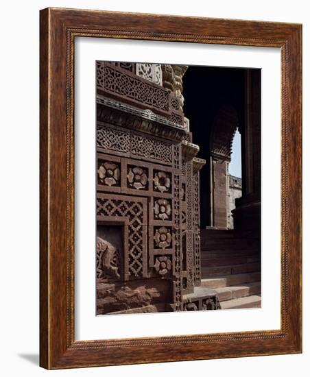 Quwwat Ul Islam Mosque, Delhi, India-Adam Woolfitt-Framed Photographic Print