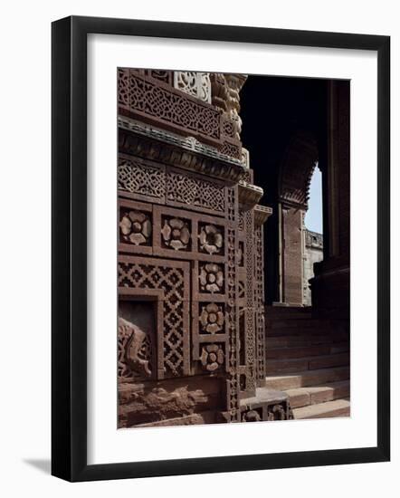 Quwwat Ul Islam Mosque, Delhi, India-Adam Woolfitt-Framed Photographic Print