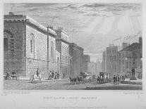 Church of St Stephen Walbrook from the Corner of Mansion House, City of London, 1830-R Acon-Giclee Print