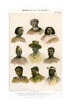 Ethnology, Races of Man, 1800-1900-R Anderson-Giclee Print