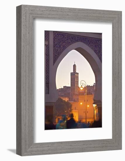 R'Cif Square (Place Er-Rsif), Fez, Morocco, North Africa, Africa-Neil-Framed Photographic Print