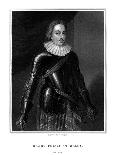 Henrietta Maria (1609-166). Queen Consort to King Charles I (1600-164), 19th Century-R Cooper-Giclee Print