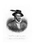 Sir Walter Raleigh, Writer, Poet, Courtier and Explorer-R Cooper-Giclee Print