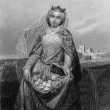 Saint Elizabeth of Hungary-R Dudensing-Art Print