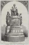 Plaster Monument of Shakespeare, Modelled by the Late J E Thomas-R. Dudley-Framed Giclee Print