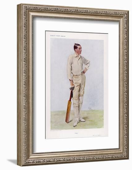 R H "Reggie" Spooner English Cricketer-Spy (Leslie M. Ward)-Framed Photographic Print