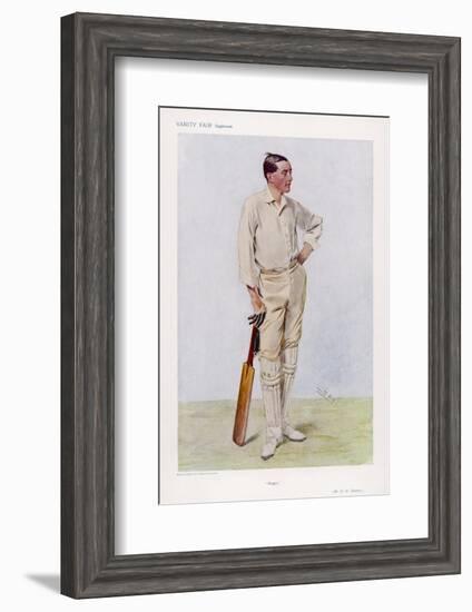 R H "Reggie" Spooner English Cricketer-Spy (Leslie M. Ward)-Framed Photographic Print