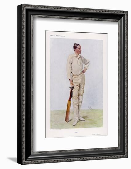 R H "Reggie" Spooner English Cricketer-Spy (Leslie M. Ward)-Framed Photographic Print