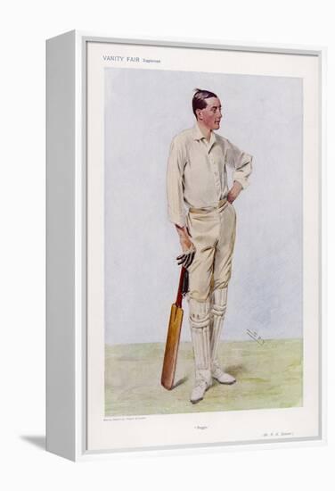 R H "Reggie" Spooner English Cricketer-Spy (Leslie M. Ward)-Framed Premier Image Canvas