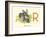 R is for Rabbit-null-Framed Premium Giclee Print