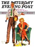 "Whose Vacation?," Saturday Evening Post Cover, July 25, 1936-R.J. Cavaliere-Giclee Print