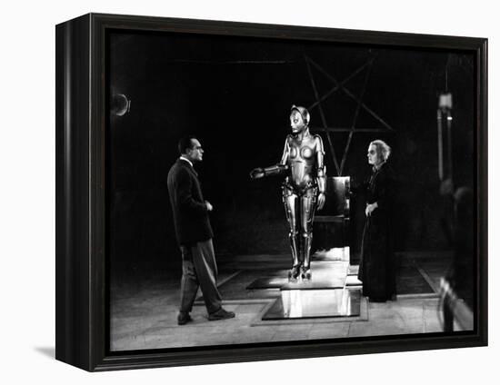 R. Klein Rogge. "Metropolis" 1927, Directed by Fritz Lang-null-Framed Premier Image Canvas