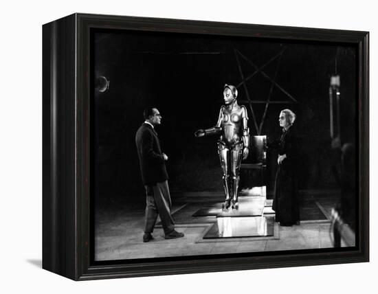 R. Klein Rogge. "Metropolis" 1927, Directed by Fritz Lang-null-Framed Premier Image Canvas