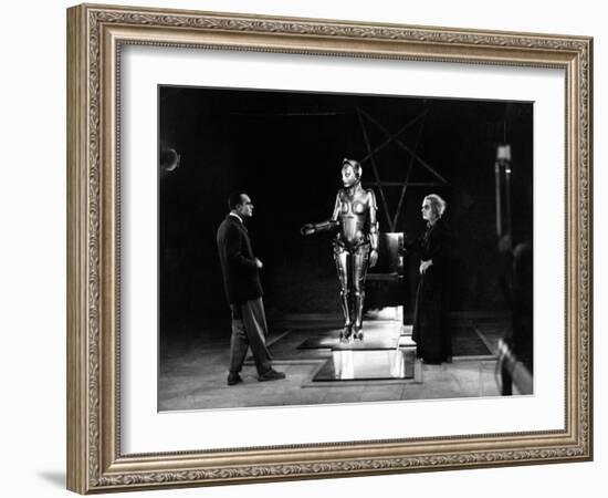 R. Klein Rogge. "Metropolis" 1927, Directed by Fritz Lang-null-Framed Photographic Print