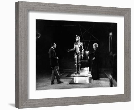 R. Klein Rogge. "Metropolis" 1927, Directed by Fritz Lang-null-Framed Photographic Print