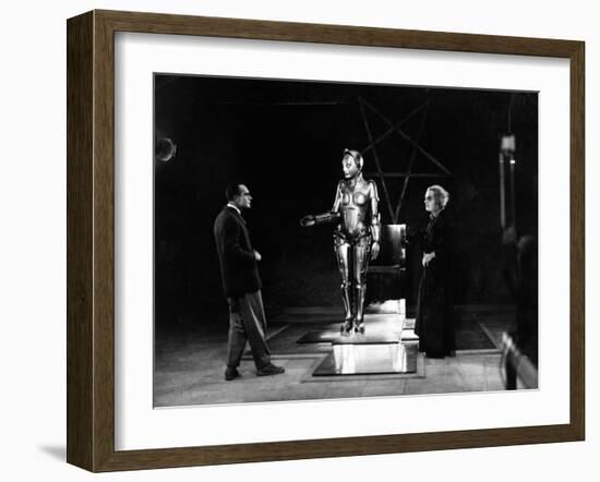 R. Klein Rogge. "Metropolis" 1927, Directed by Fritz Lang-null-Framed Photographic Print