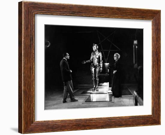 R. Klein Rogge. "Metropolis" 1927, Directed by Fritz Lang-null-Framed Photographic Print