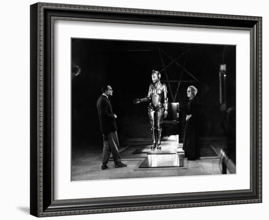 R. Klein Rogge. "Metropolis" 1927, Directed by Fritz Lang-null-Framed Photographic Print