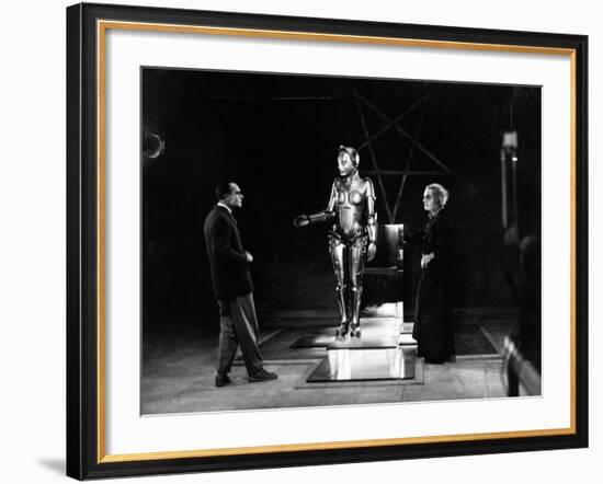 R. Klein Rogge. "Metropolis" 1927, Directed by Fritz Lang-null-Framed Photographic Print