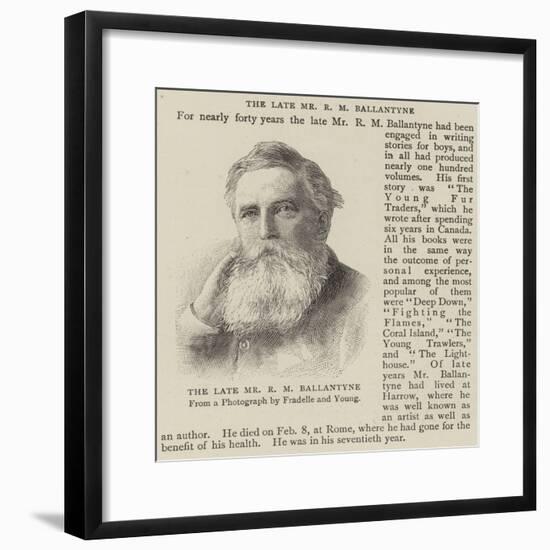 R M Ballantyne-null-Framed Giclee Print