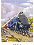 The Southern Railway's Electric Pullman Express the "Brighton Belle" Between London and Brighton-R.m. Clark-Art Print