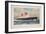 R.M.S. Queen Elizabeth Poster-Charles E. Turner-Framed Giclee Print