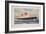 R.M.S. Queen Elizabeth Poster-Charles E. Turner-Framed Giclee Print